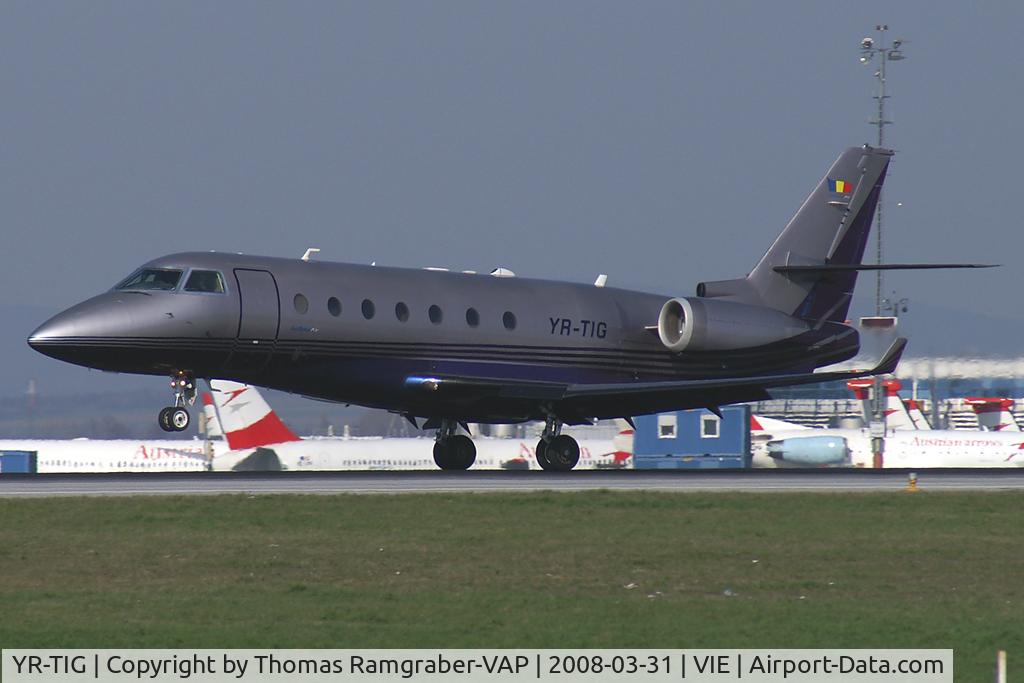 YR-TIG, 1999 Israel Aircraft Industries IAI-1126 Galaxy C/N 012, Ion Tiriac Air Gulfstream 200