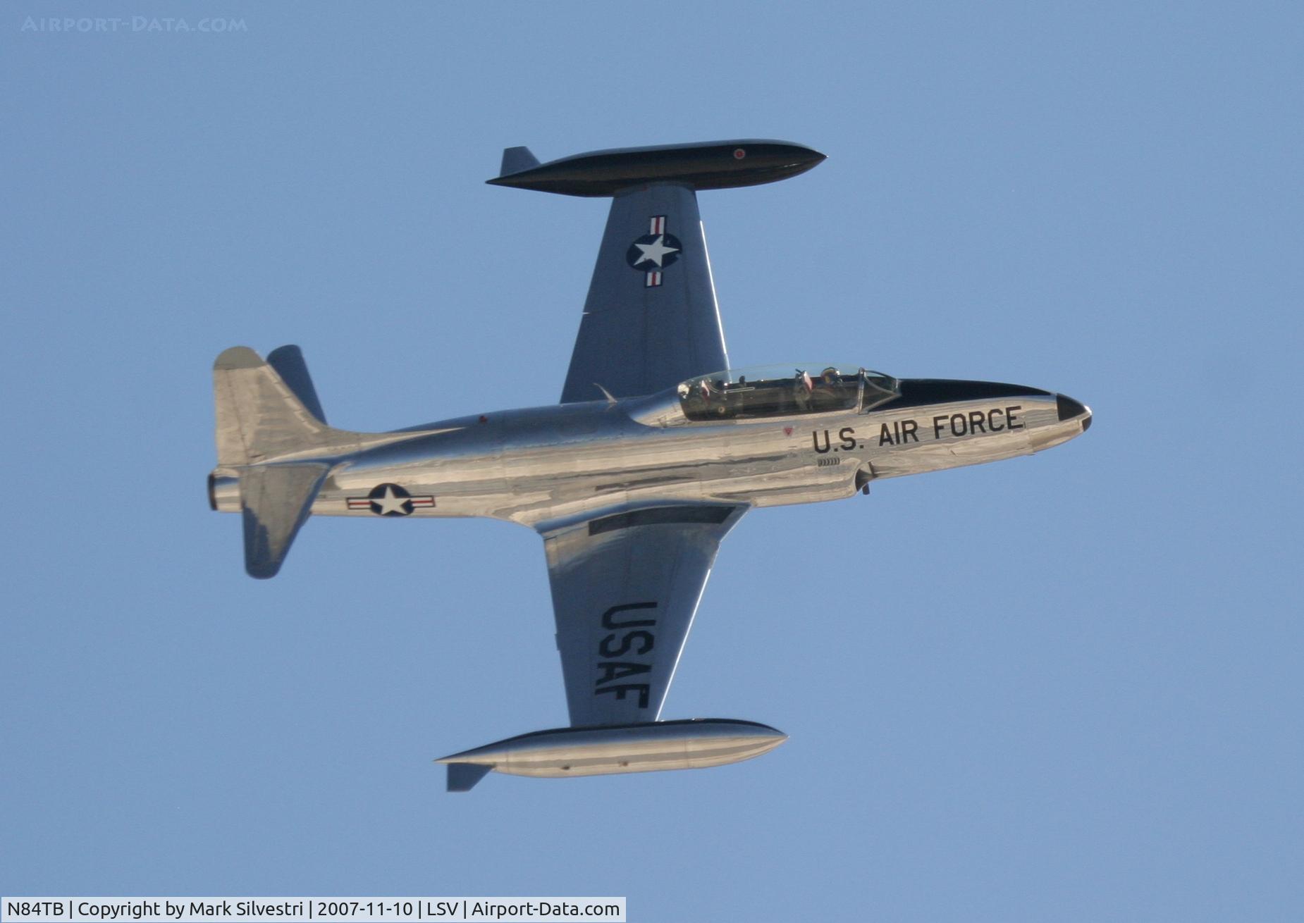 N84TB, Canadair T-33AN Silver Star 3 C/N T33-129, Aviation Nation 2007