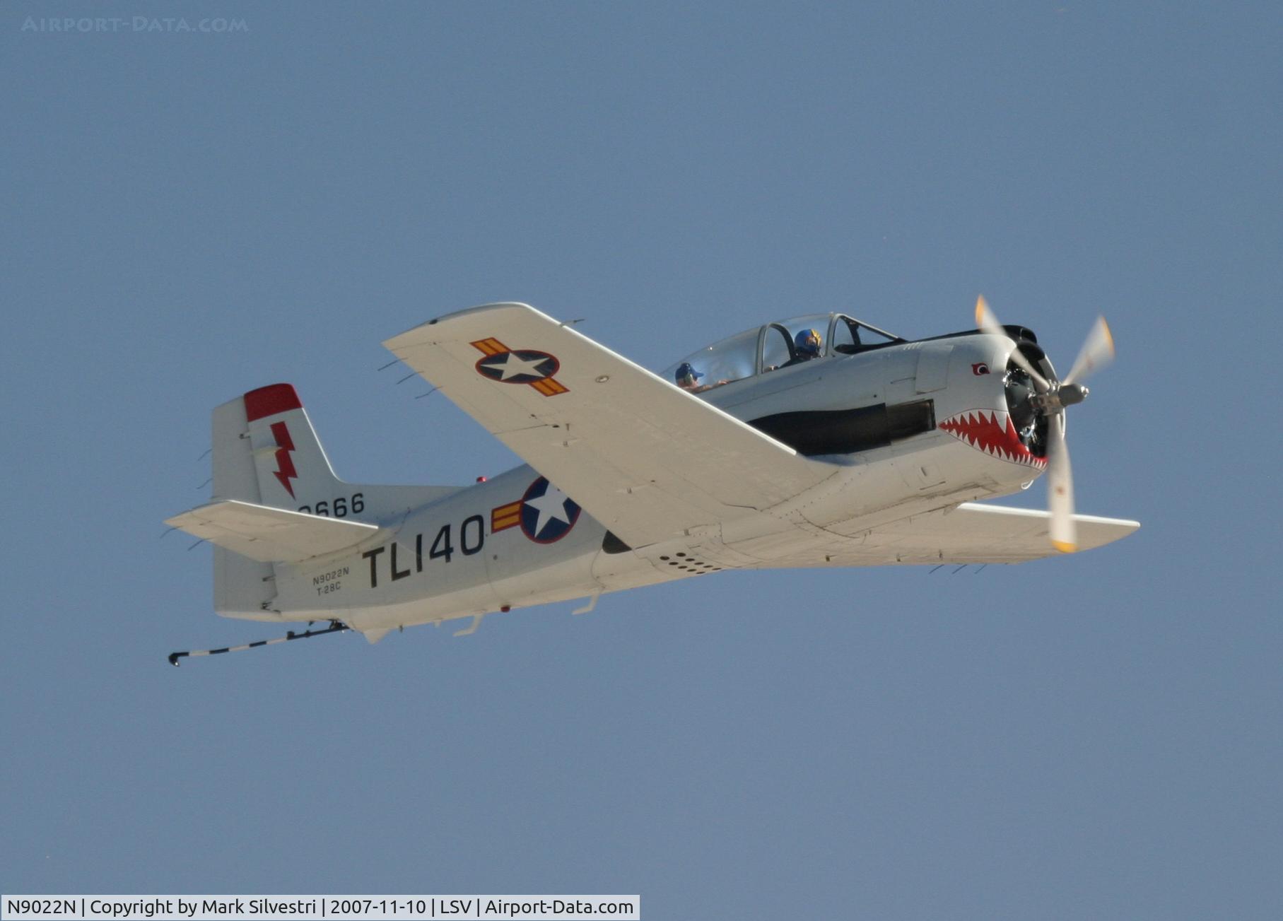 N9022N, 1956 North American T-28C Trojan C/N 226-243, Aviation Nation 2007