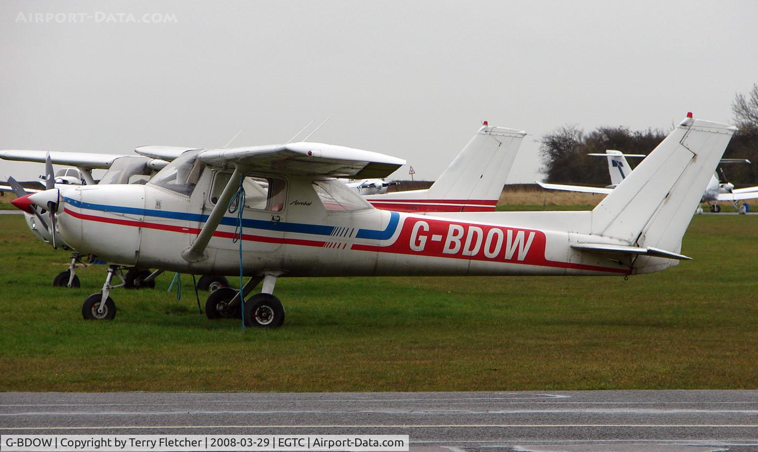 G-BDOW, 1976 Reims FRA150M Aerobat C/N 0296, Part of the General Aviation activity at Cranfield