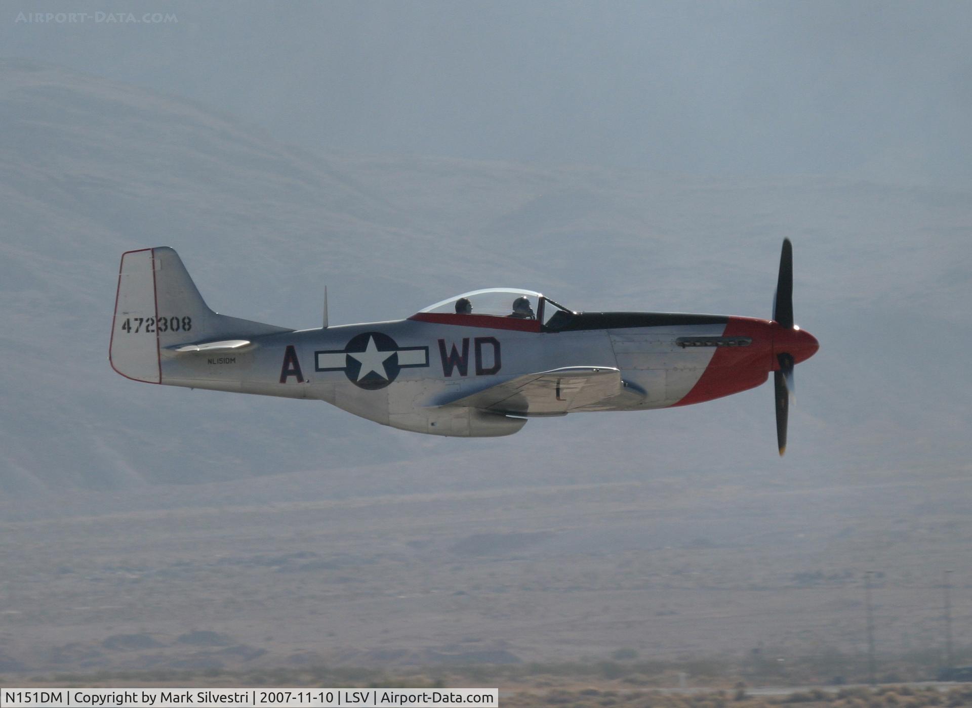 N151DM, 1944 North American F-51D Mustang C/N 44-13250, Aviation Nation 2007