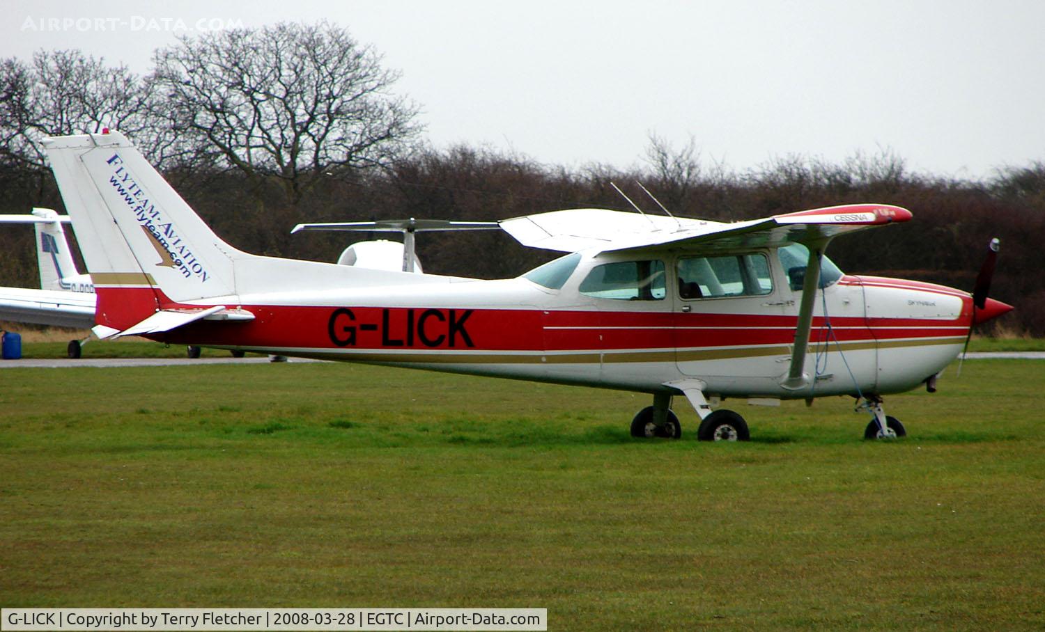 G-LICK, 1978 Cessna 172N Skyhawk C/N 172-70631, Part of the General Aviation activity at Cranfield