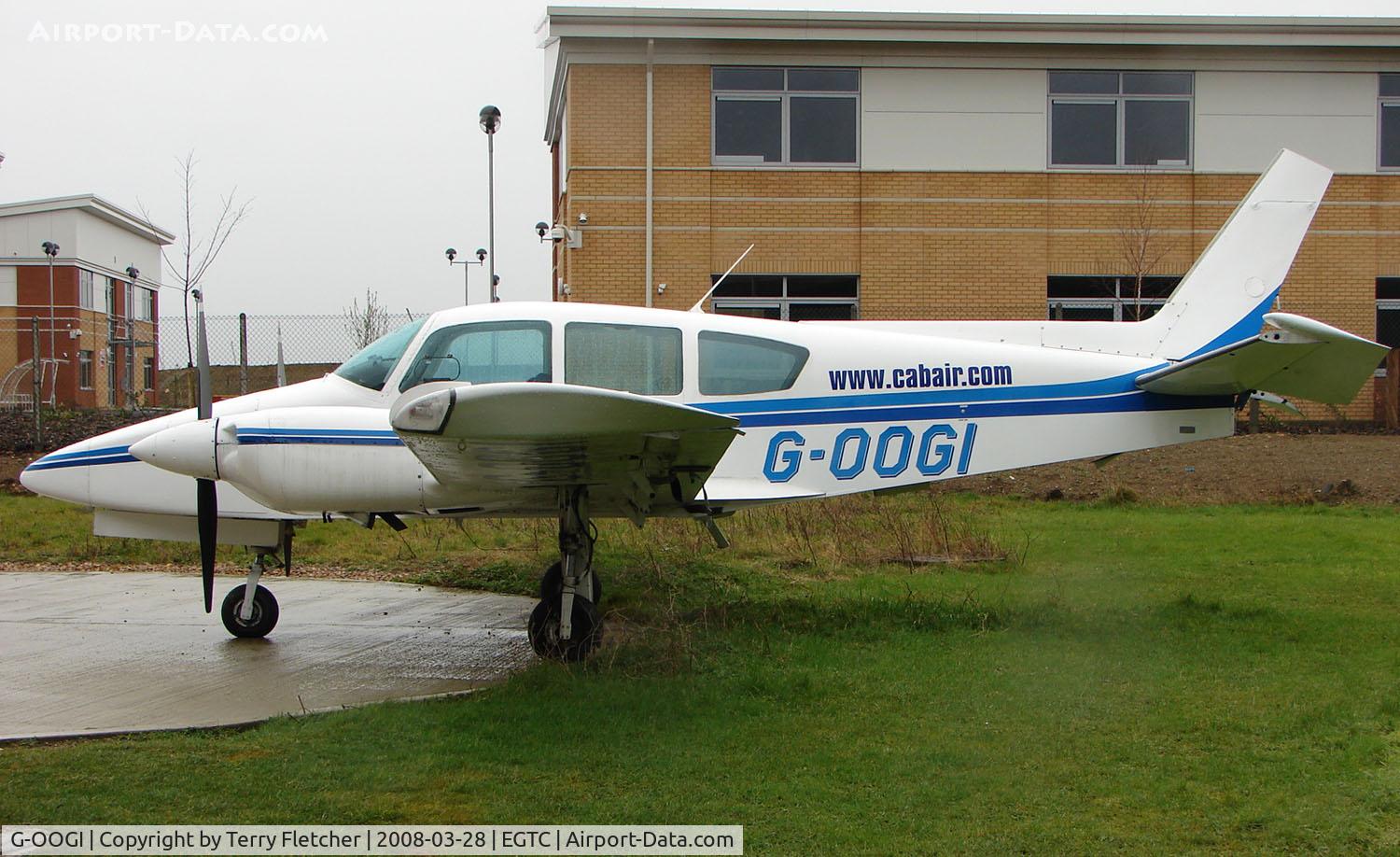 G-OOGI, 1978 Gulfstream American GA-7 Cougar C/N GA7-0077, Part of the General Aviation activity at Cranfield