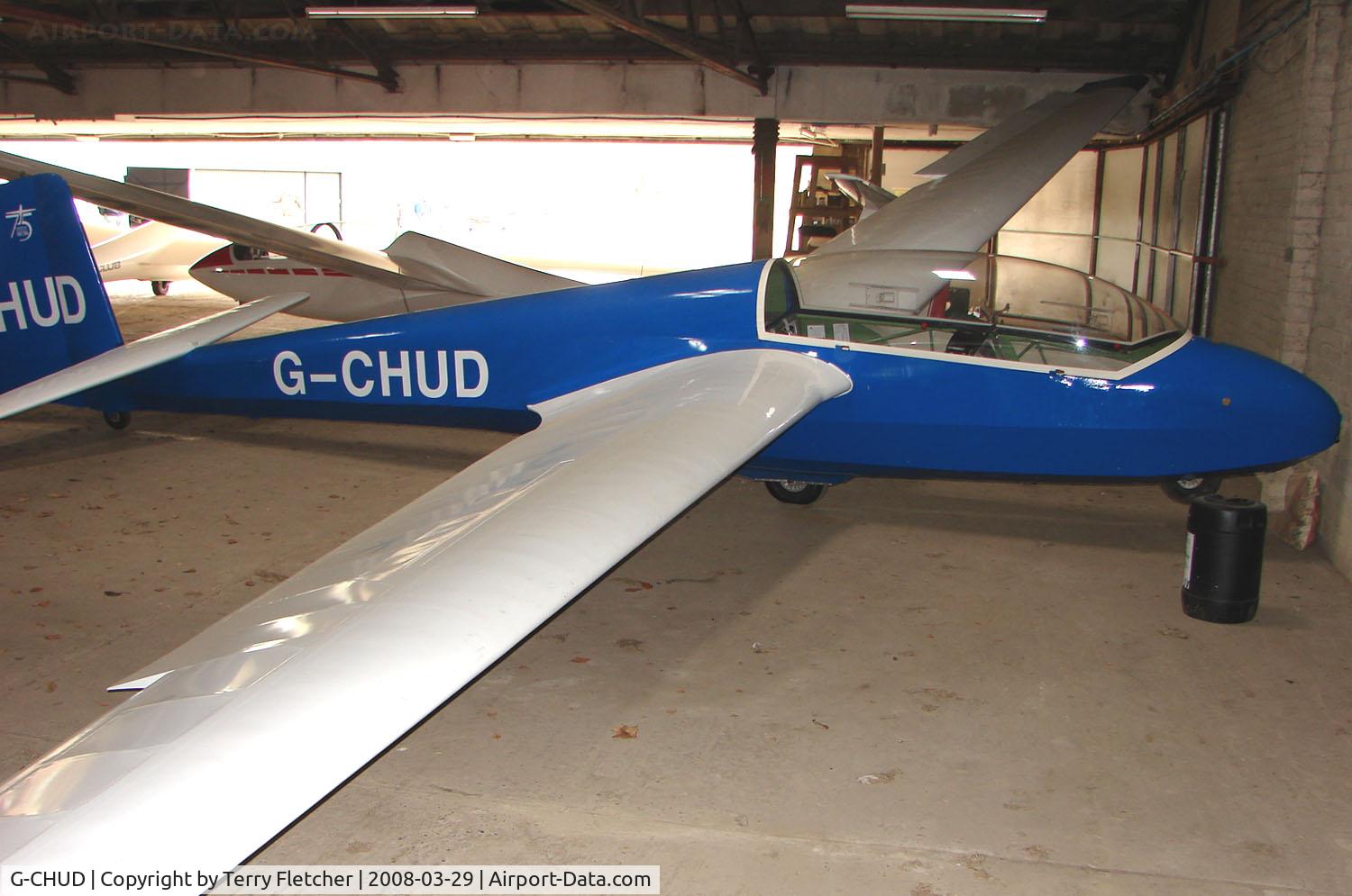 G-CHUD, 1967 Schleicher ASK-13 C/N 13018, Gliders at the London Gliding Club at Dunstable Downs