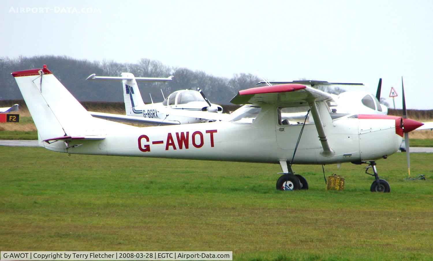 G-AWOT, 1968 Reims Cessna F150H C/N 0389, Part of the General Aviation activity at Cranfield