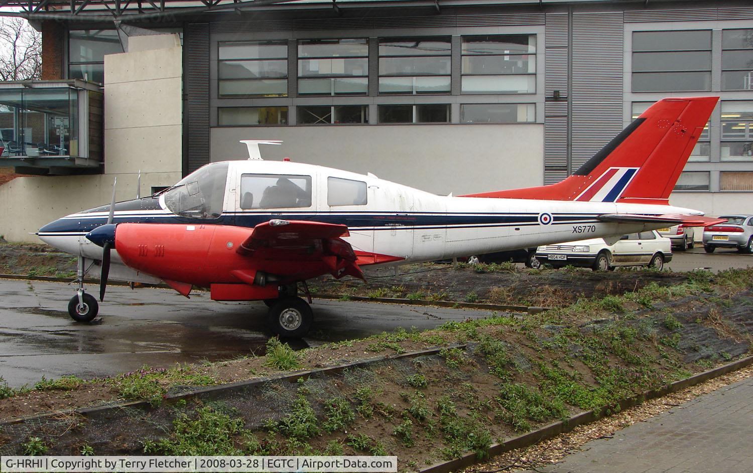 G-HRHI, 1965 Beagle B-206R Basset CC.1 C/N B014, Part of the General Aviation activity at Cranfield