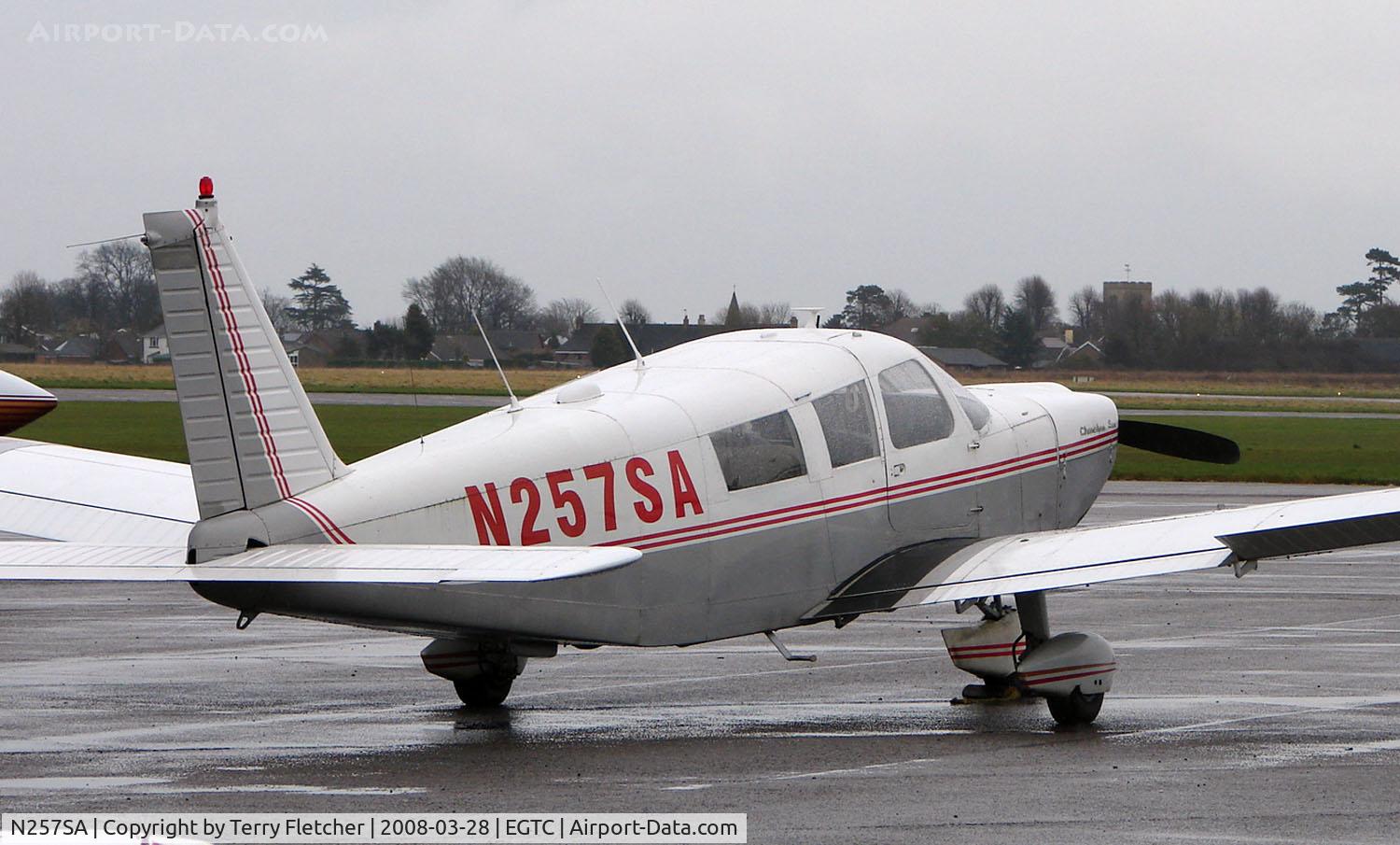 N257SA, 1969 Piper PA-32-300 Cherokee Six Cherokee Six C/N 32-40755, Part of the General Aviation activity at Cranfield