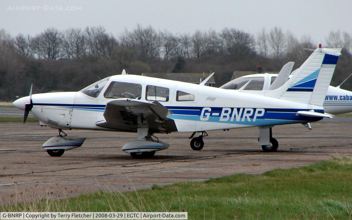 G-BNRP, 1977 Piper PA-28-181 Cherokee Archer II C/N 28-7790528, Part of the General Aviation activity at Cranfield