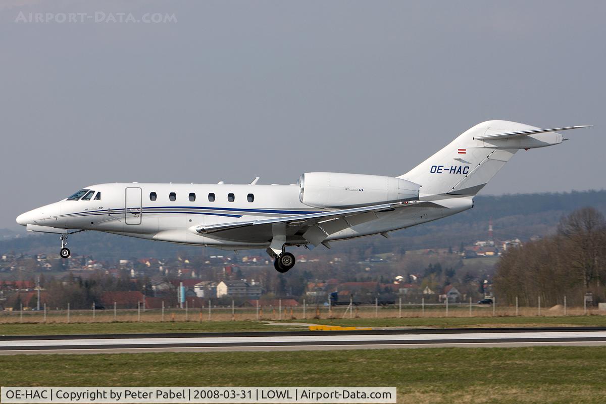 OE-HAC, 2004 Cessna 750 Citation X Citation X C/N 750-0232, Traingin @ LOWL