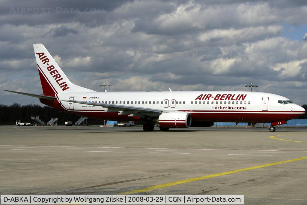 D-ABKA, 1999 Boeing 737-82R C/N 29329, visitor