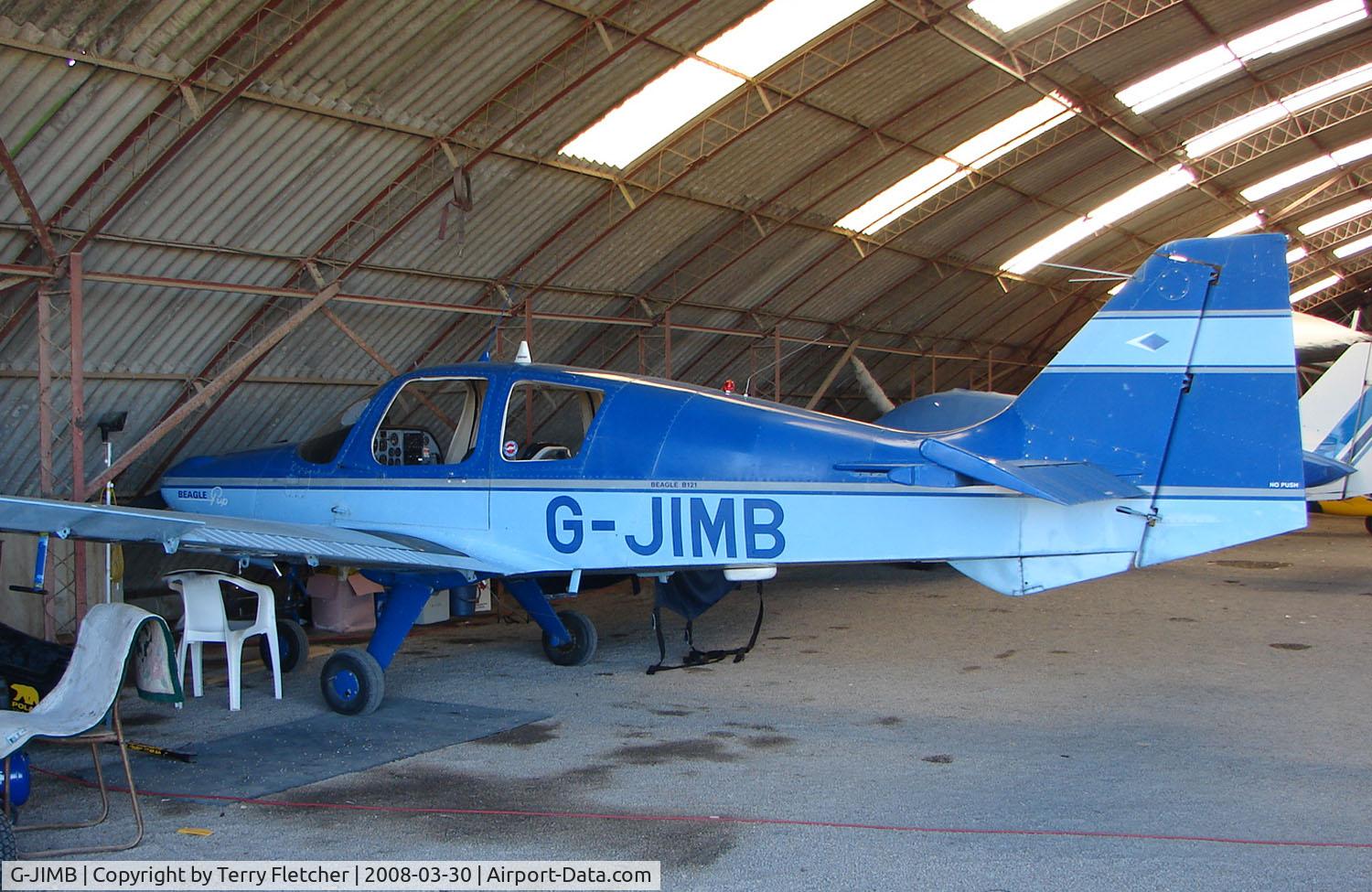 G-JIMB, 1969 Beagle B-121 Pup Series 1 (Pup 100) C/N B121-033, One aircraft at the friendly Enstone Airfield in Oxfordshire
