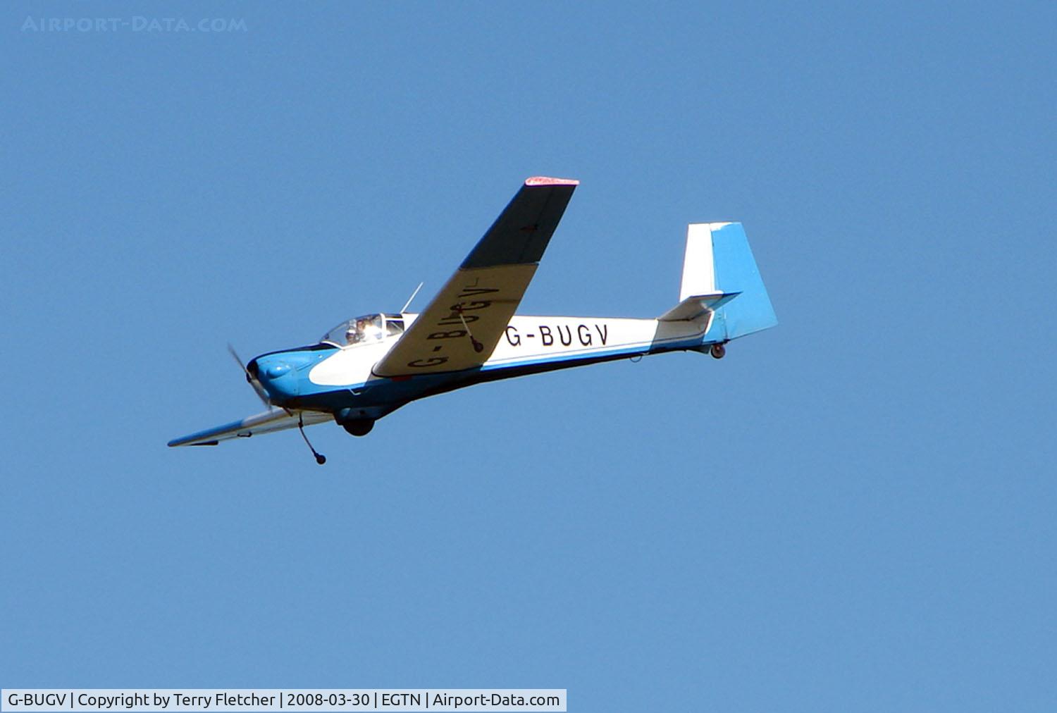 G-BUGV, 1978 Slingsby T-61F Venture T2 C/N 1884, One aircraft at the friendly Enstone Airfield in Oxfordshire