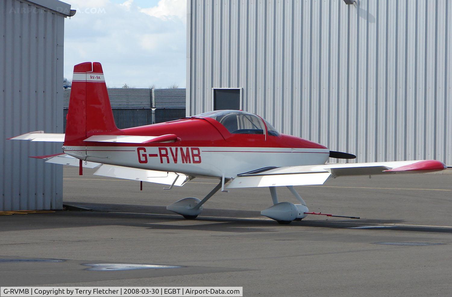 G-RVMB, 2006 Vans RV-9A C/N PFA 320-14324, The Buckinghamshire airfield at Turweston always has a good variety of aircraft movements