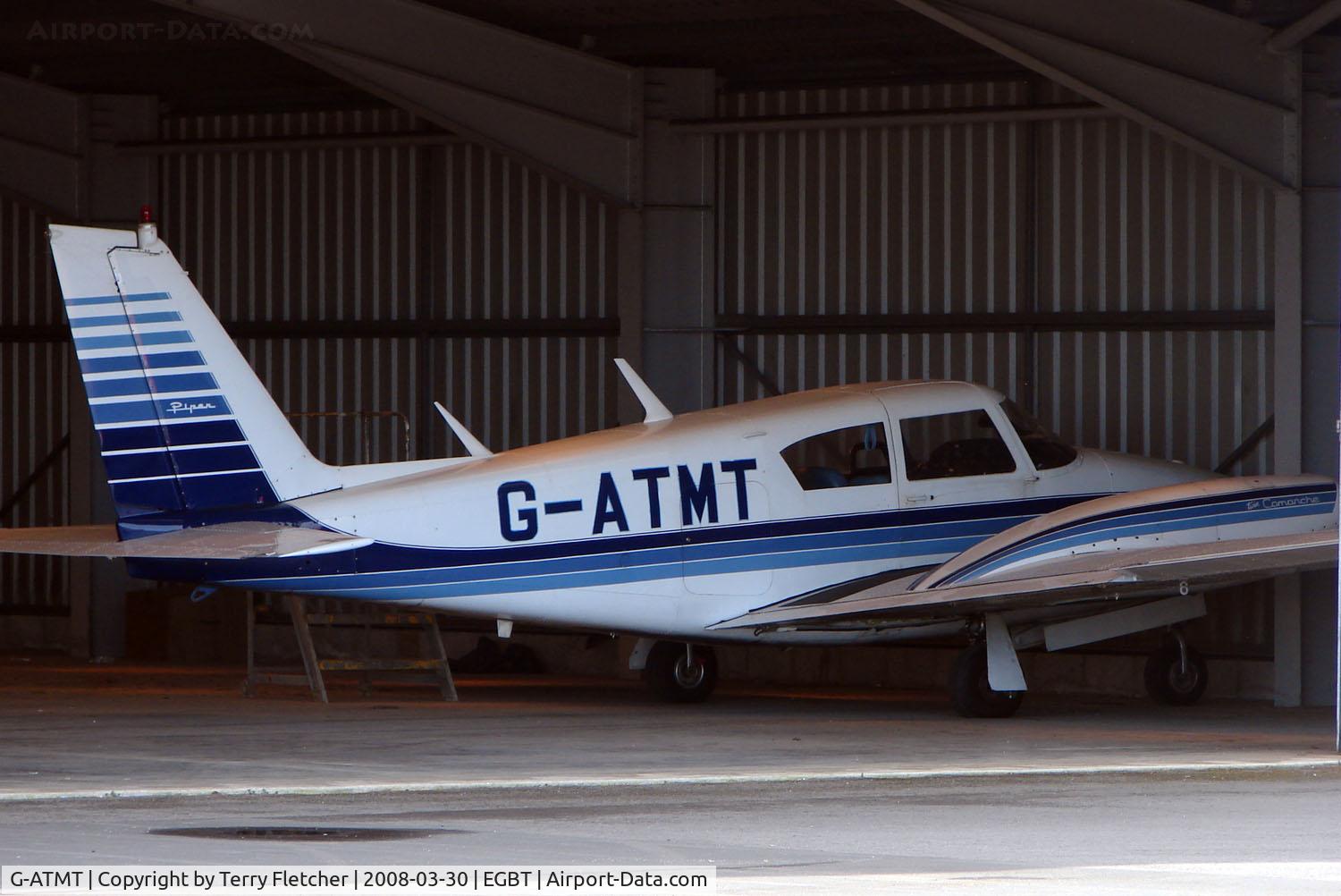 G-ATMT, 1964 Piper PA-30-160 Twin Comanche Twin Comanche C/N 30-439, The Buckinghamshire airfield at Turweston always has a good variety of aircraft movements