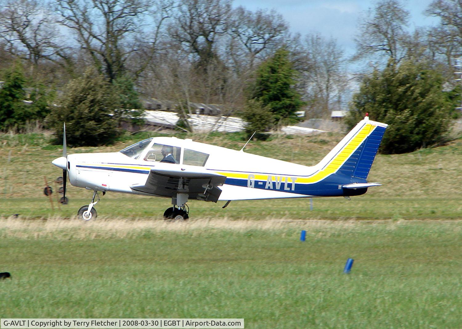 G-AVLT, 1967 Piper PA-28-140 Cherokee C/N 28-23328, The Buckinghamshire airfield at Turweston always has a good variety of aircraft movements