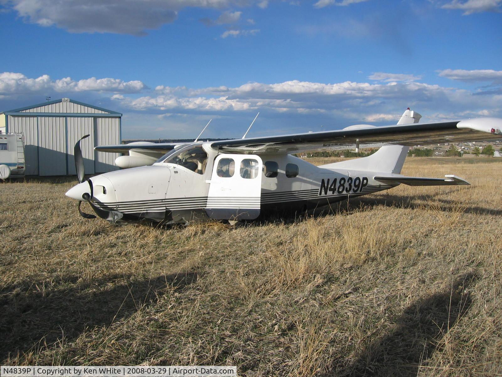 N4839P, 1978 Cessna P210N Pressurised Centurion C/N P21000120, crash in Elizabeth Colorado