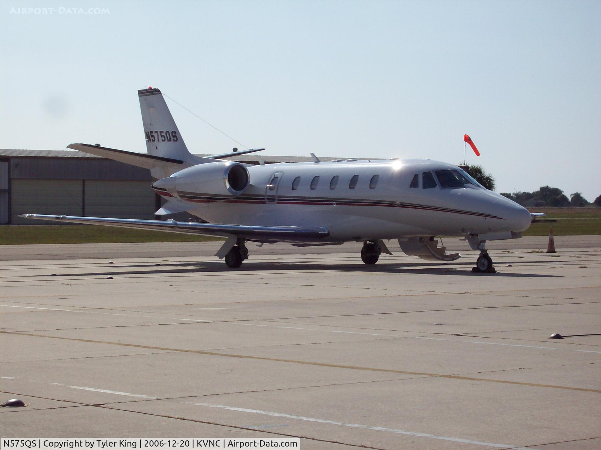 N575QS, 2007 Cessna 560XL C/N 560-5730, Parked At Venice