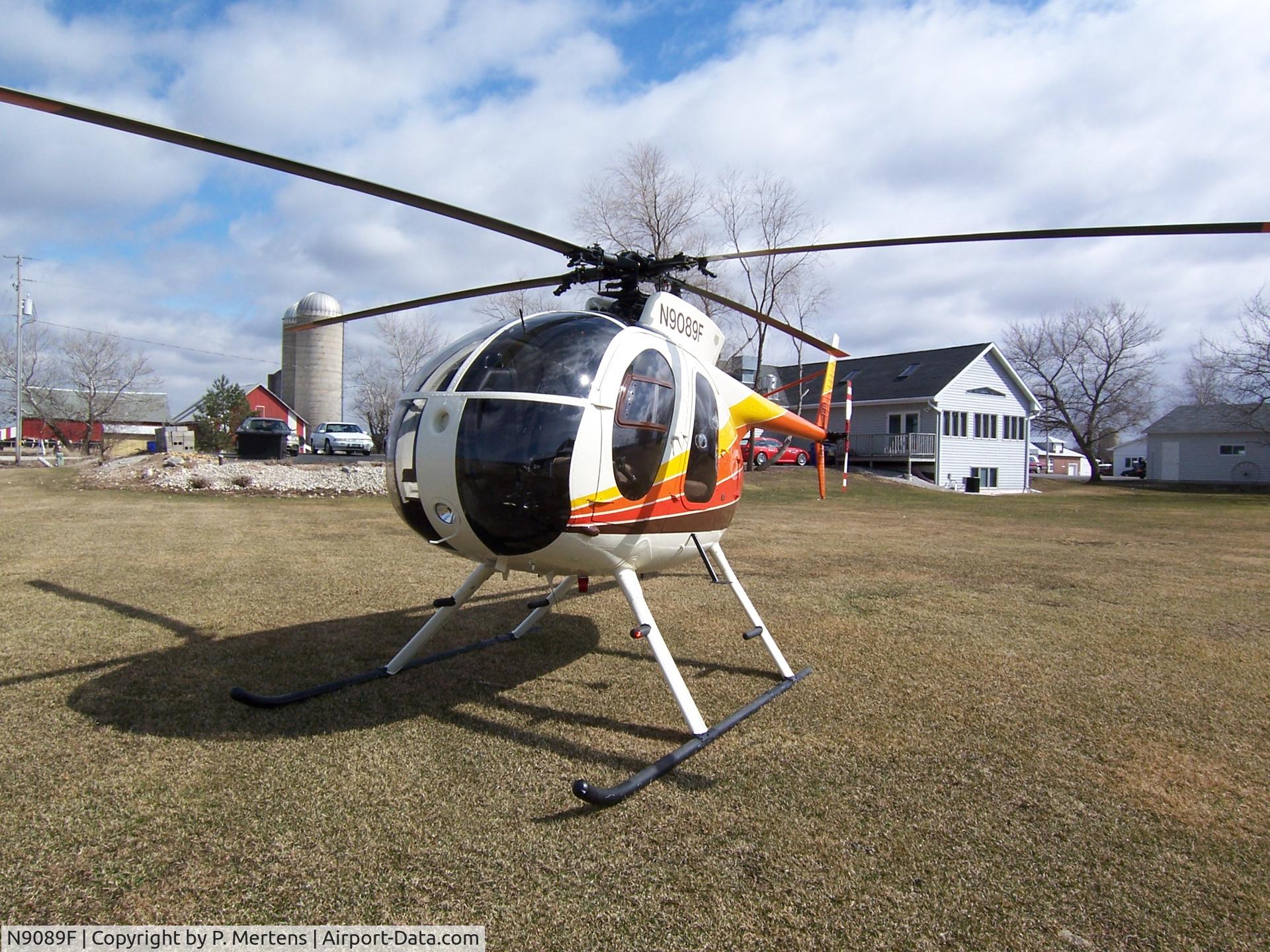 N9089F, 1972 Hughes 369HS C/N 1010346S, 100 Hamburger Stop