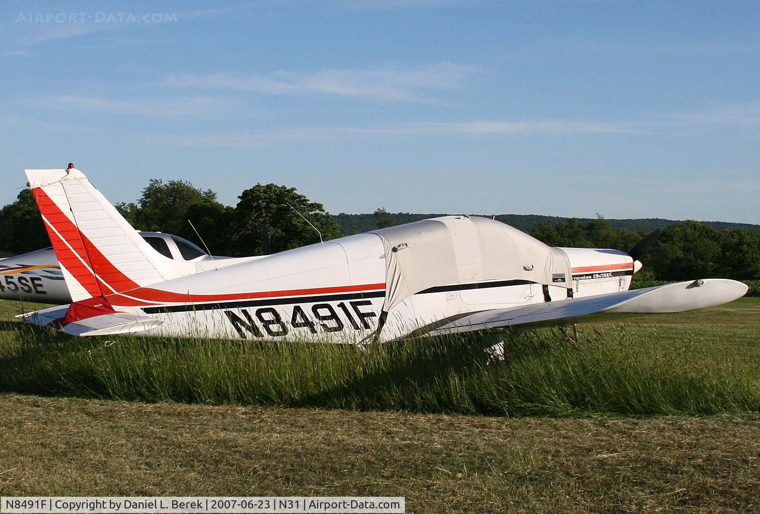 N8491F, 1976 Piper PA-28-140 C/N 28-7725117, Bicentennial Cherokee