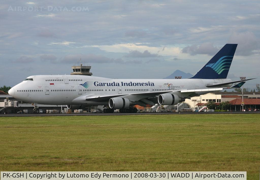 PK-GSH, 1994 Boeing 747-4U3 C/N 25705, Garuda Indonesia