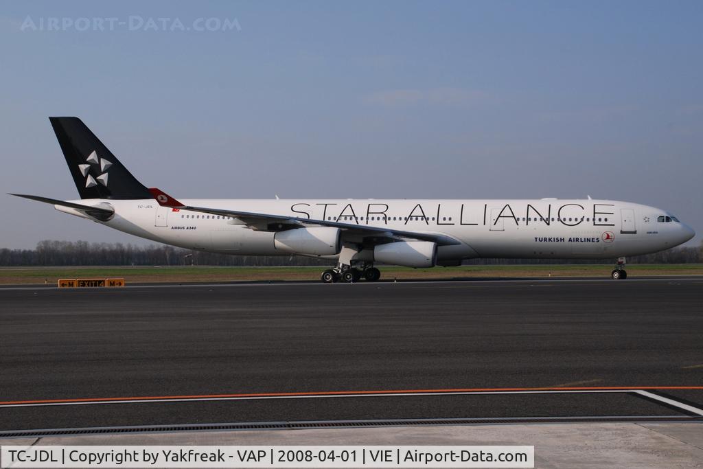 TC-JDL, 1994 Airbus A340-311 C/N 057, Turkish Airbus 340-300