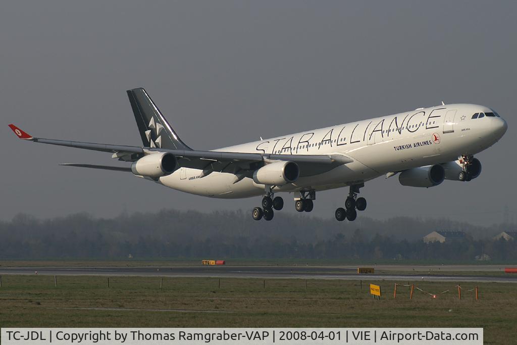 TC-JDL, 1994 Airbus A340-311 C/N 057, Turkish Airlines Airbus A340-300