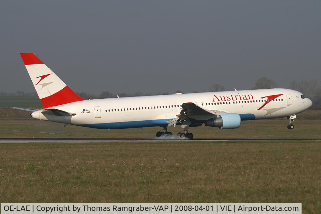 OE-LAE, 2000 Boeing 767-3Z9/ER C/N 30383, Austrian Airlines Boeing 767-300