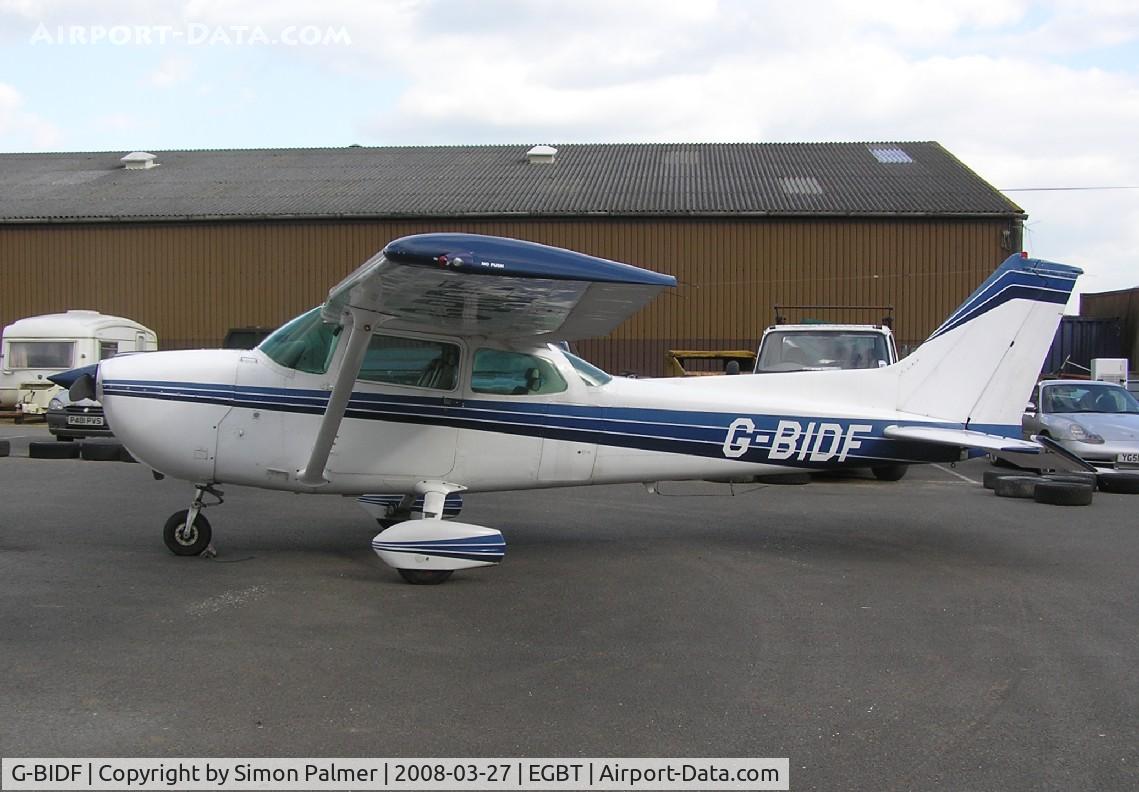 G-BIDF, 1980 Reims F172P Skyhawk C/N 2045, Cessna 172 at Turweston