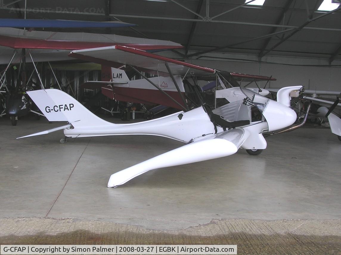 G-CFAP, 2008 Interplane ZJ-Viera C/N A5/08M, ZJ-Vierra in Flylight's hangar at Sywell