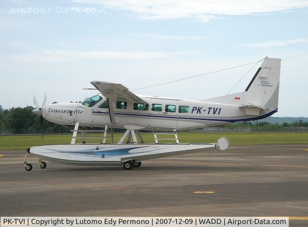 PK-TVI, Cessna 208 Caravan 1 C/N 20800313, Travira Air