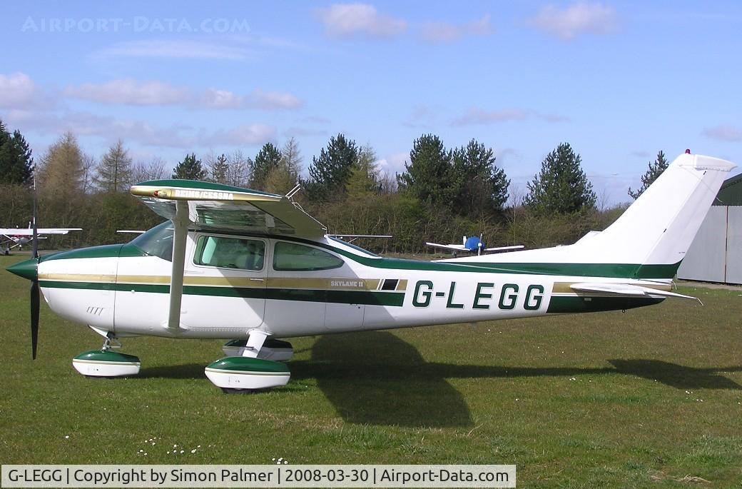 G-LEGG, 1980 Reims F182Q Skylane C/N 0145, Cessna Skylane on a sunny Spring day at Hinton