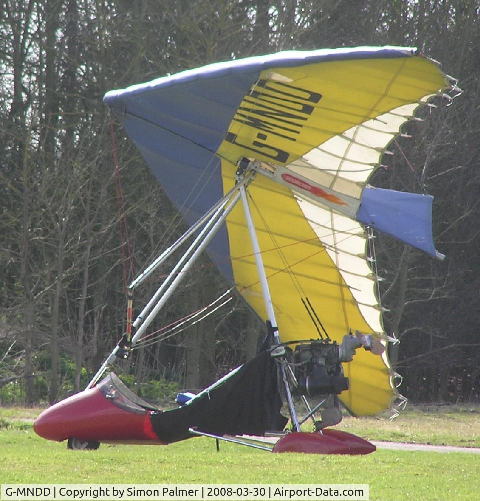 G-MNDD, 1985 Mainair SCORCHER C/N 358-885-1-W85, Scorcher at Enstone