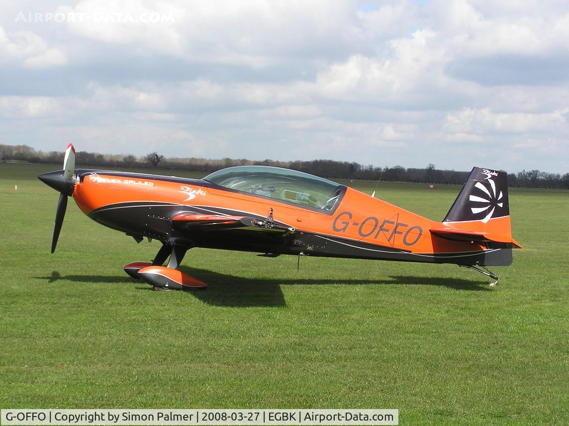G-OFFO, 2006 Extra EA-300/L C/N 1226, Extra 300 in 2008 season colours of The Blades