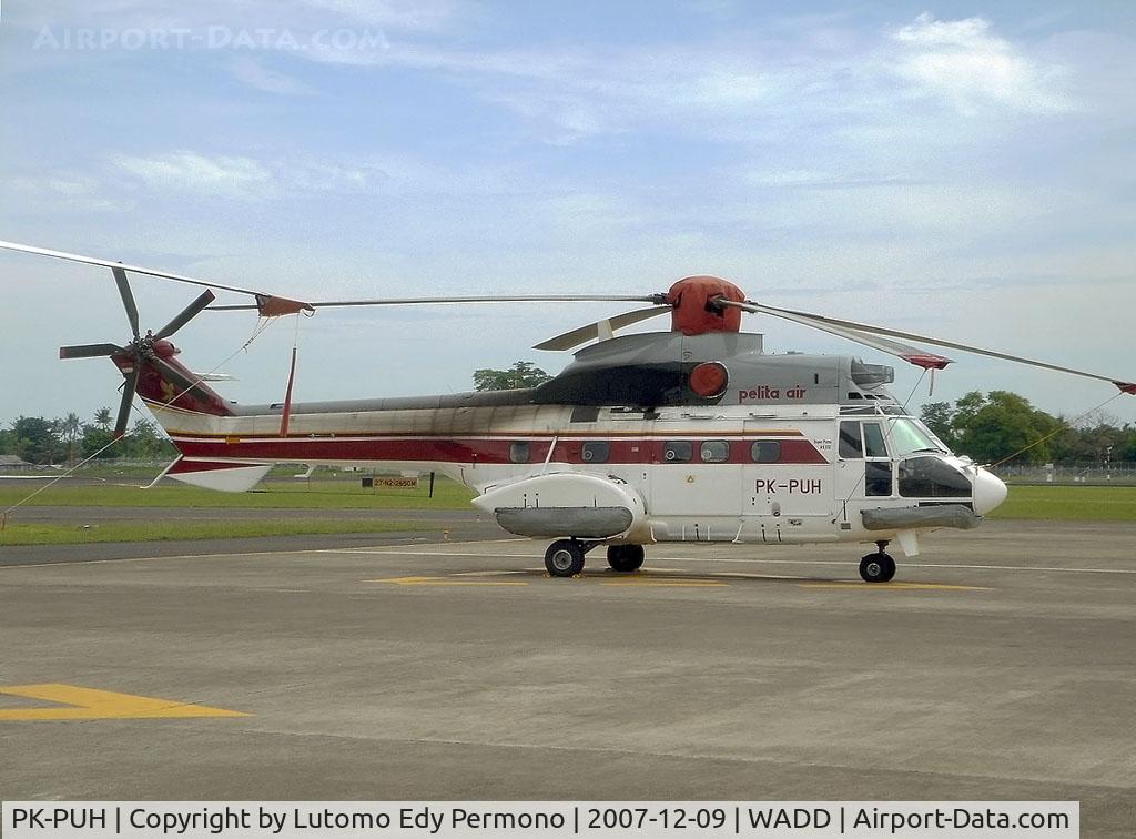 PK-PUH, IPTN NAS-332C Super Puma C/N 2021/NSP-3, Pelita Air