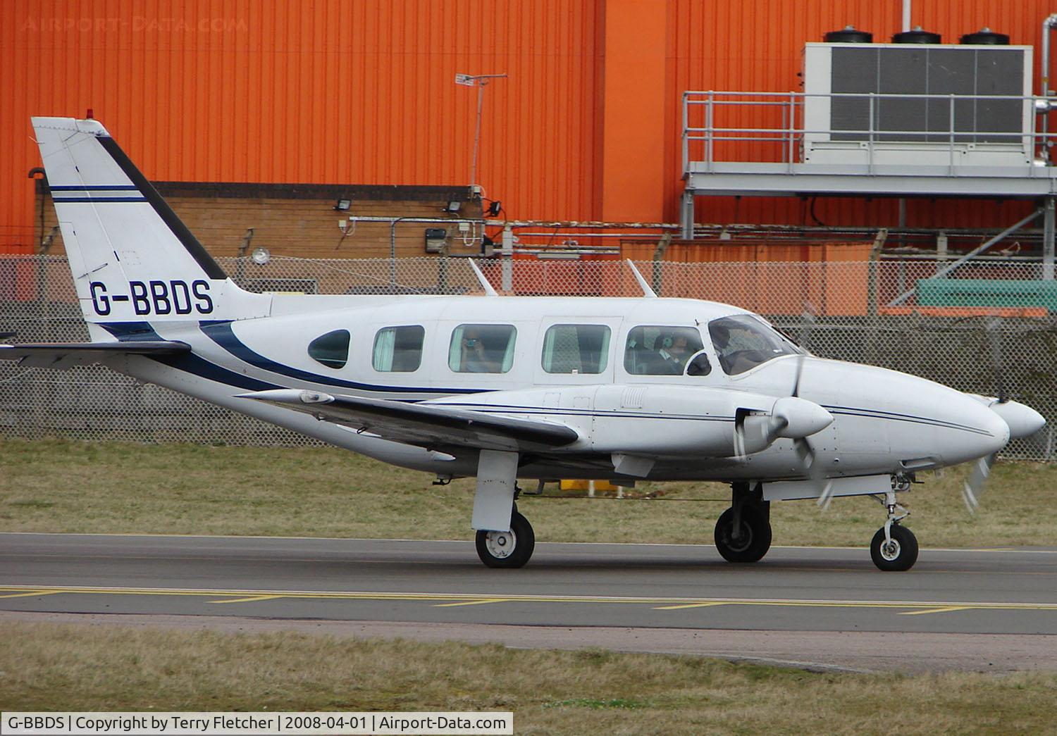 G-BBDS, 1973 Piper PA-31-310 Turbo Navajo Navajo C/N 31-7300956, PA31