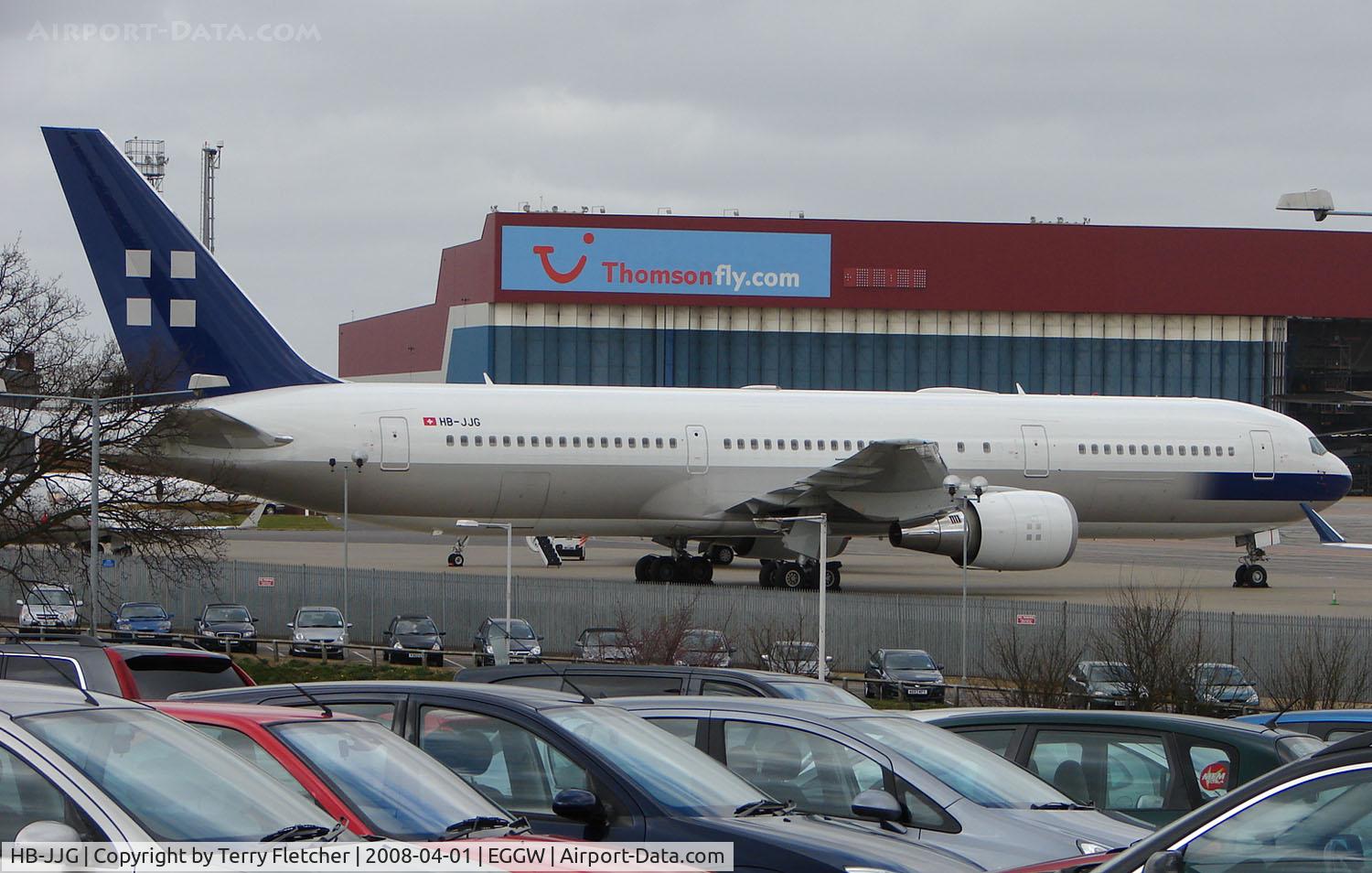 HB-JJG, 2000 Boeing 767-306/ER C/N 30393, Ex KLM B767 now in Executive use