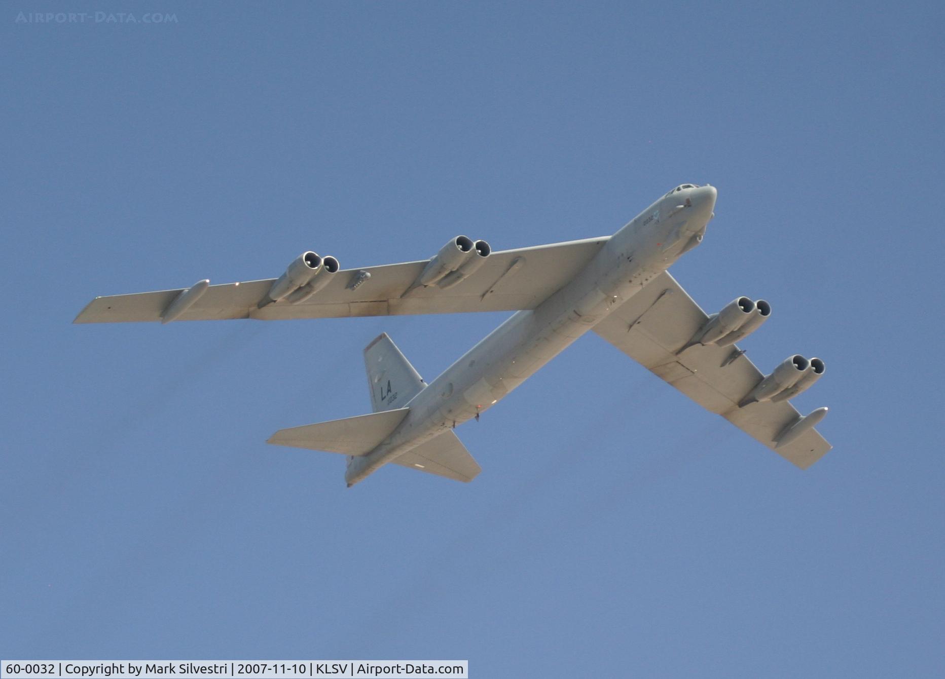 60-0032, 1960 Boeing B-52H Stratofortress C/N 464397, Aviation Nation 2007