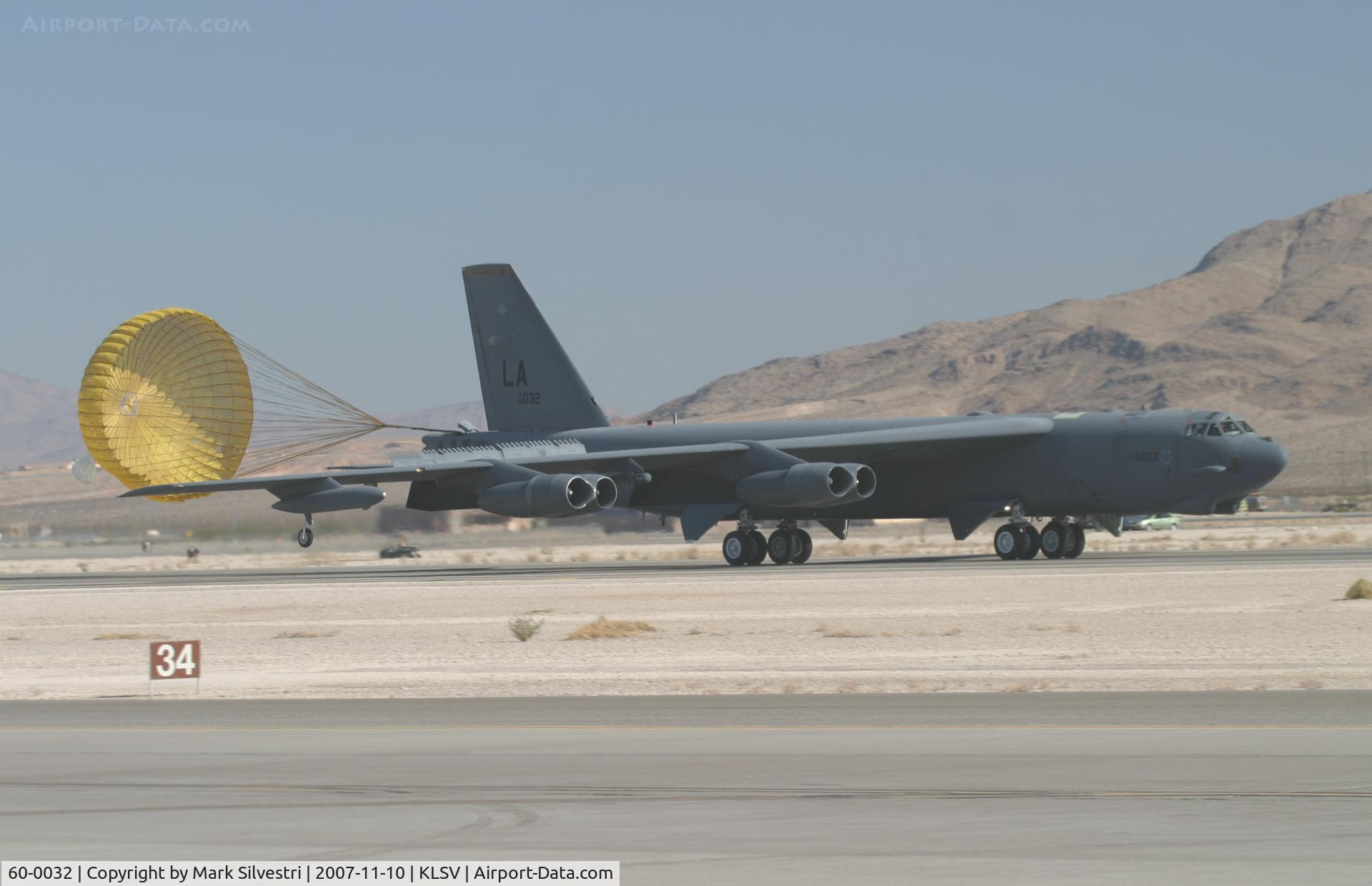 60-0032, 1960 Boeing B-52H Stratofortress C/N 464397, Aviation Nation 2007