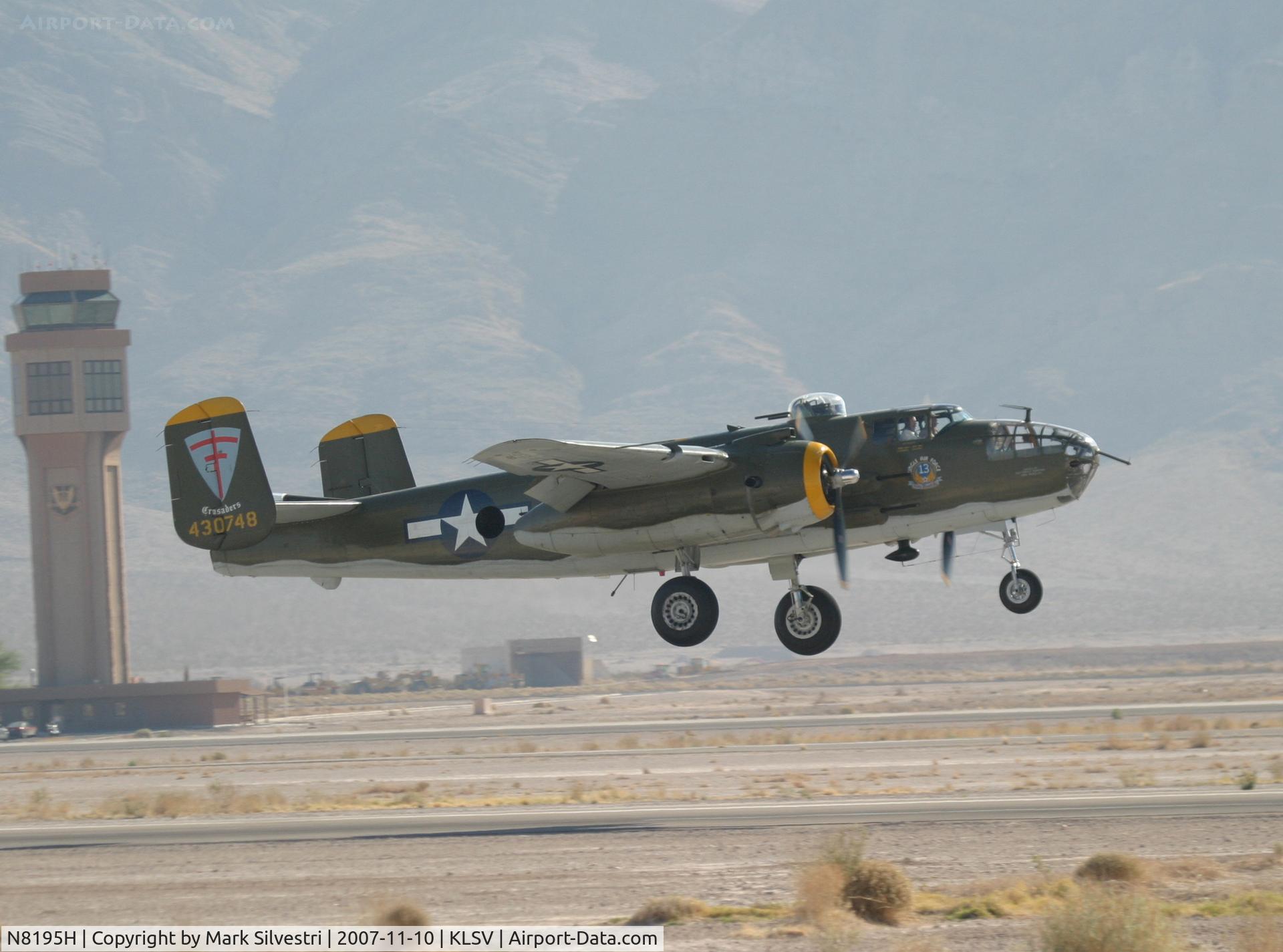 N8195H, 1944 North American TB-25N Mitchell C/N 108-34023 (44-30748), Aviation Nation 2007 - Heavenly Body