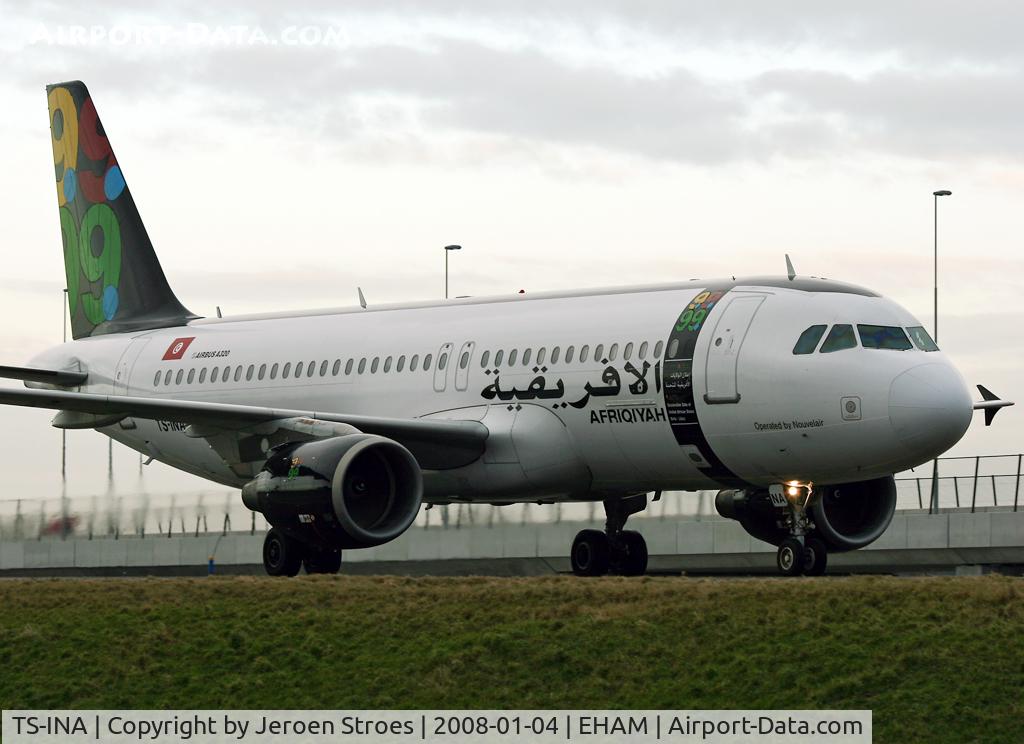 TS-INA, 1999 Airbus A320-214 C/N 1121, .