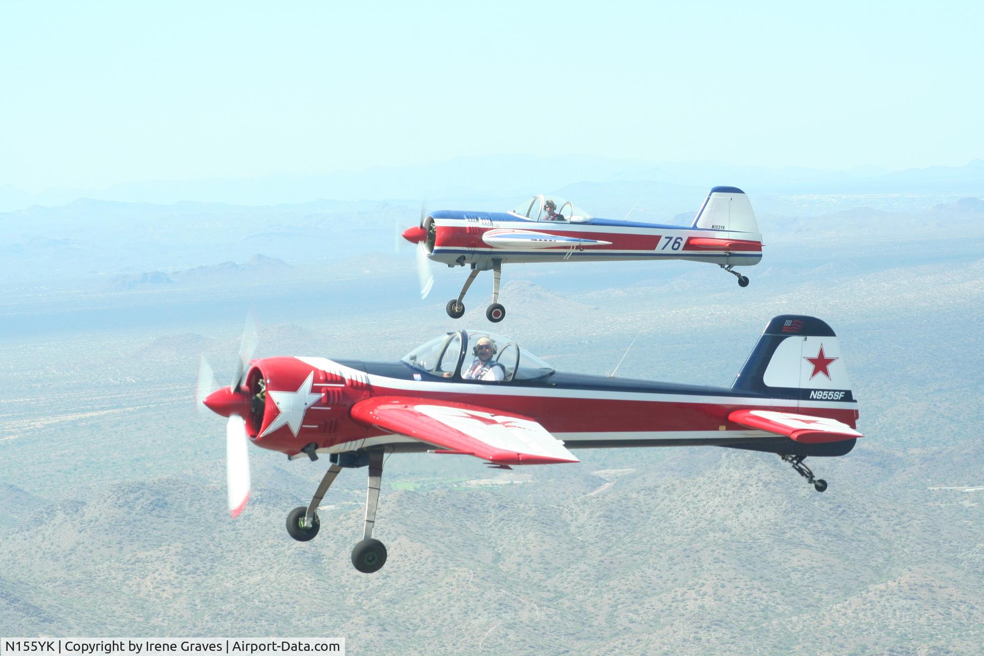 N155YK, 1995 Yakovlev YAK-55M C/N 950902, Yaks over Phoenix
