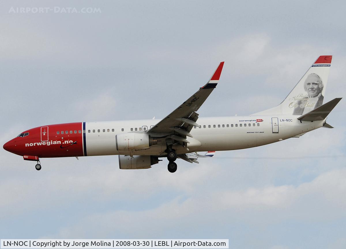 LN-NOC, 2001 Boeing 737-81Q C/N 30785, 
