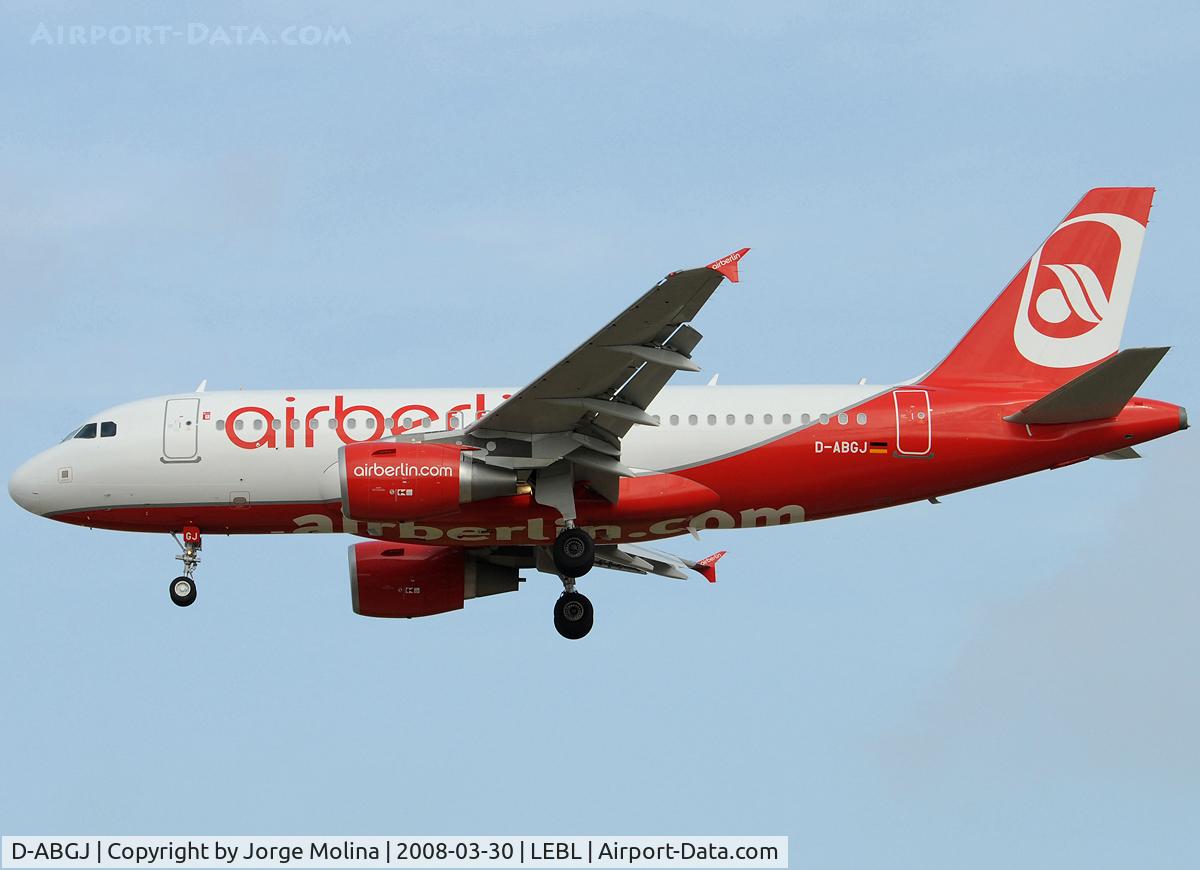 D-ABGJ, 2008 Airbus A319-112 C/N 3415, New scheme...new livery...
