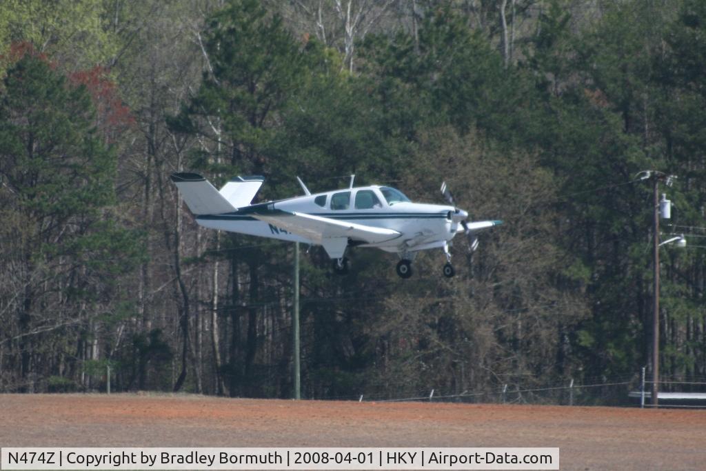 N474Z, 1957 Beech H35 Bonanza C/N D-5220, A great day to take pictures.