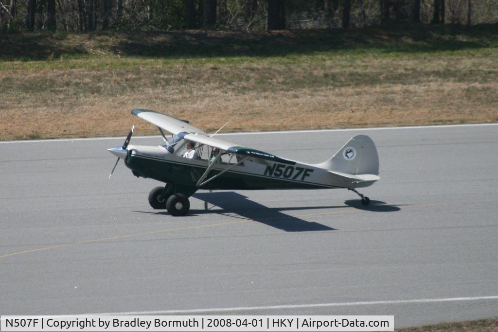 N507F, 2007 Aviat A-1B Husky C/N 2398, A great day to take pictures.