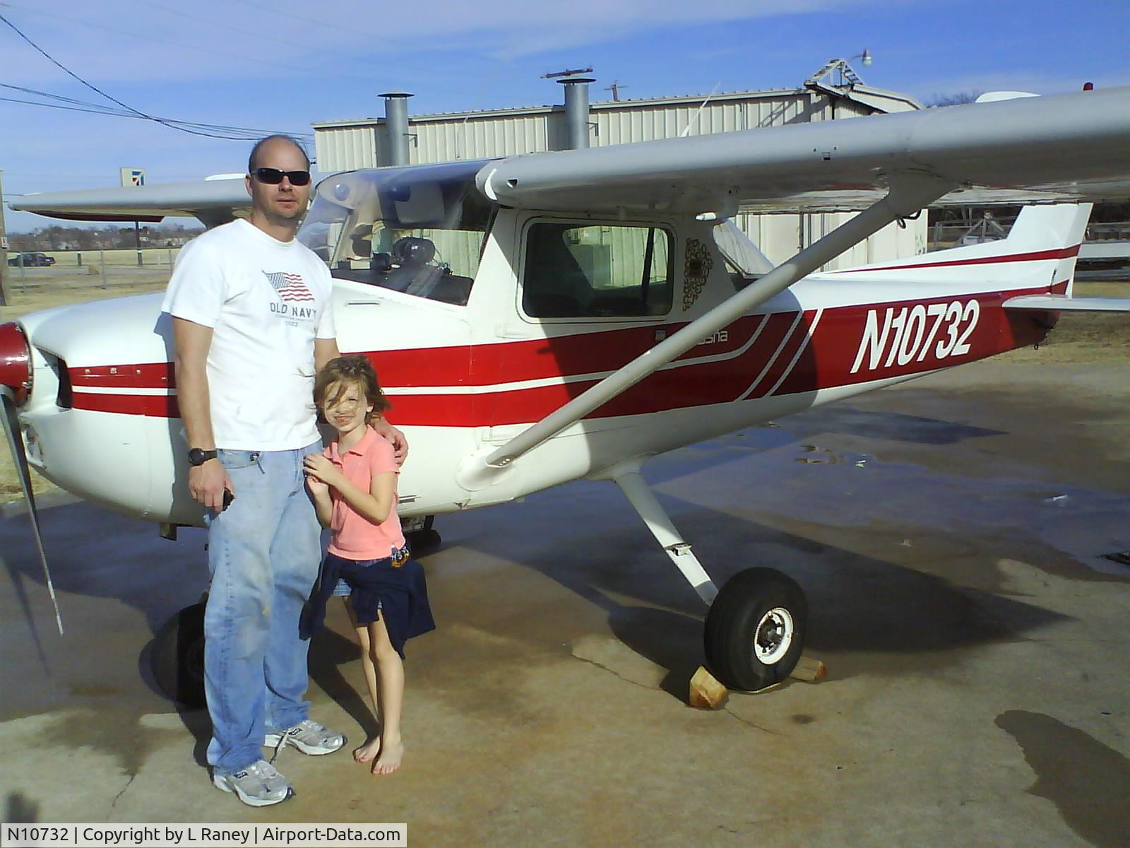 N10732, 1973 Cessna 150L C/N 15074990, Owner and copilot