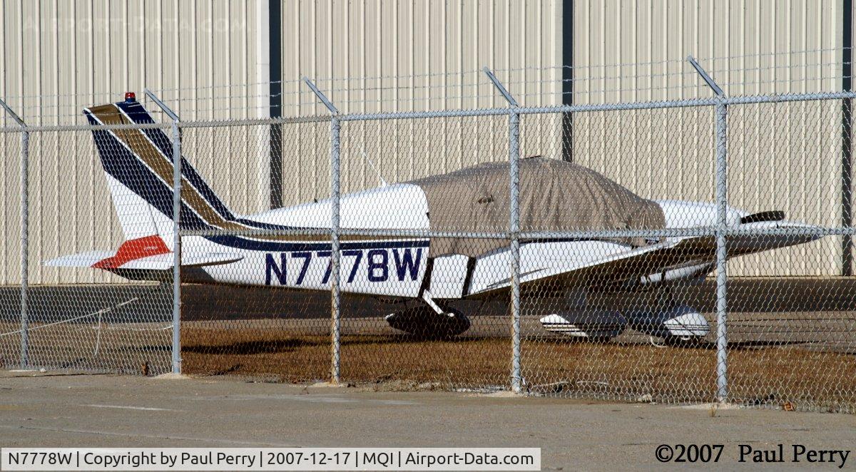 N7778W, 1964 Piper PA-28-180 C/N 28-1784, Secure, and how!