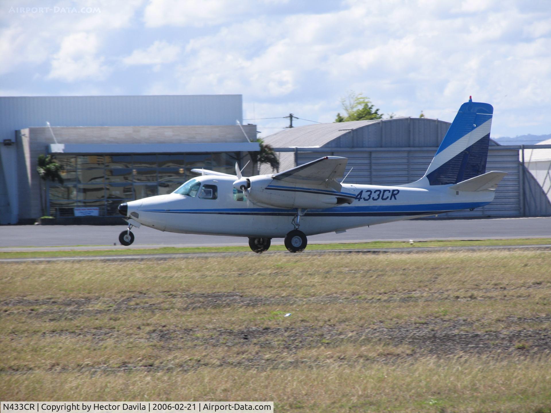 N433CR, Aero Commander 500 C/N 738, Takeoff