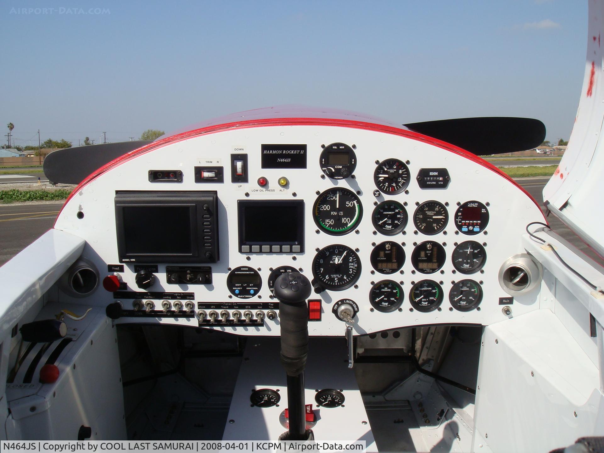 N464JS, 2004 Harmon Rocket II C/N 002, Coolest airplane ever.