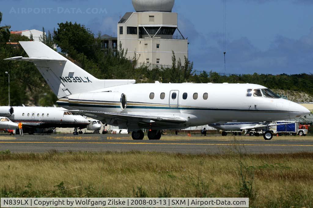 N839LX, 2004 Raytheon Hawker 800XP C/N 258657, visitor